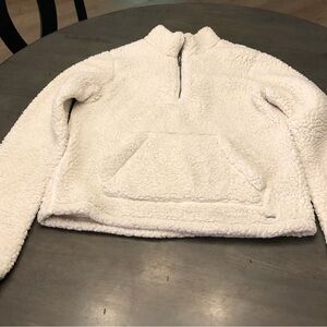 Hollister Sherpa Jacket Size Small